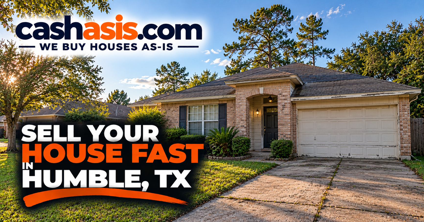 Sell your house fast in Humble, Texas with CashAsIs